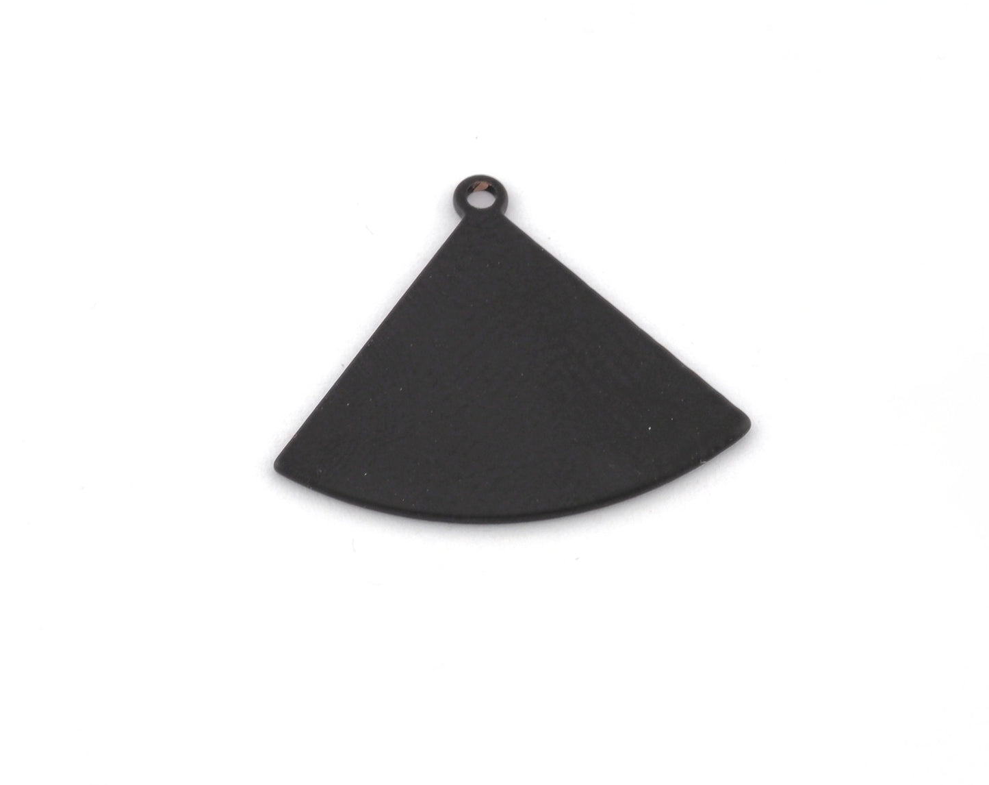 Triangle Charms 26.5x23mm 1 Hole Black Painted Brass findings S490-200