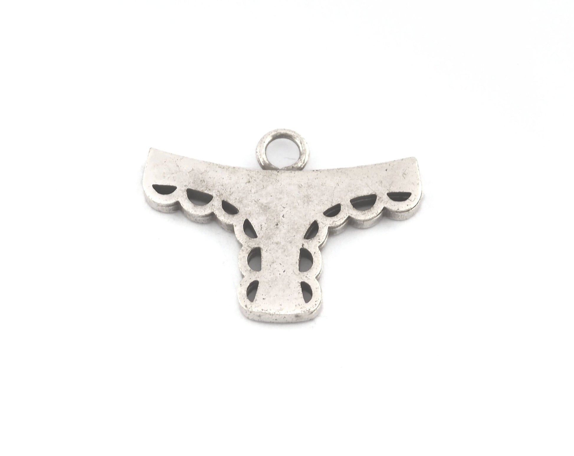 Panties Charms, Pendant, Antique Silver Plated Brass 26x20mm 5161 newline