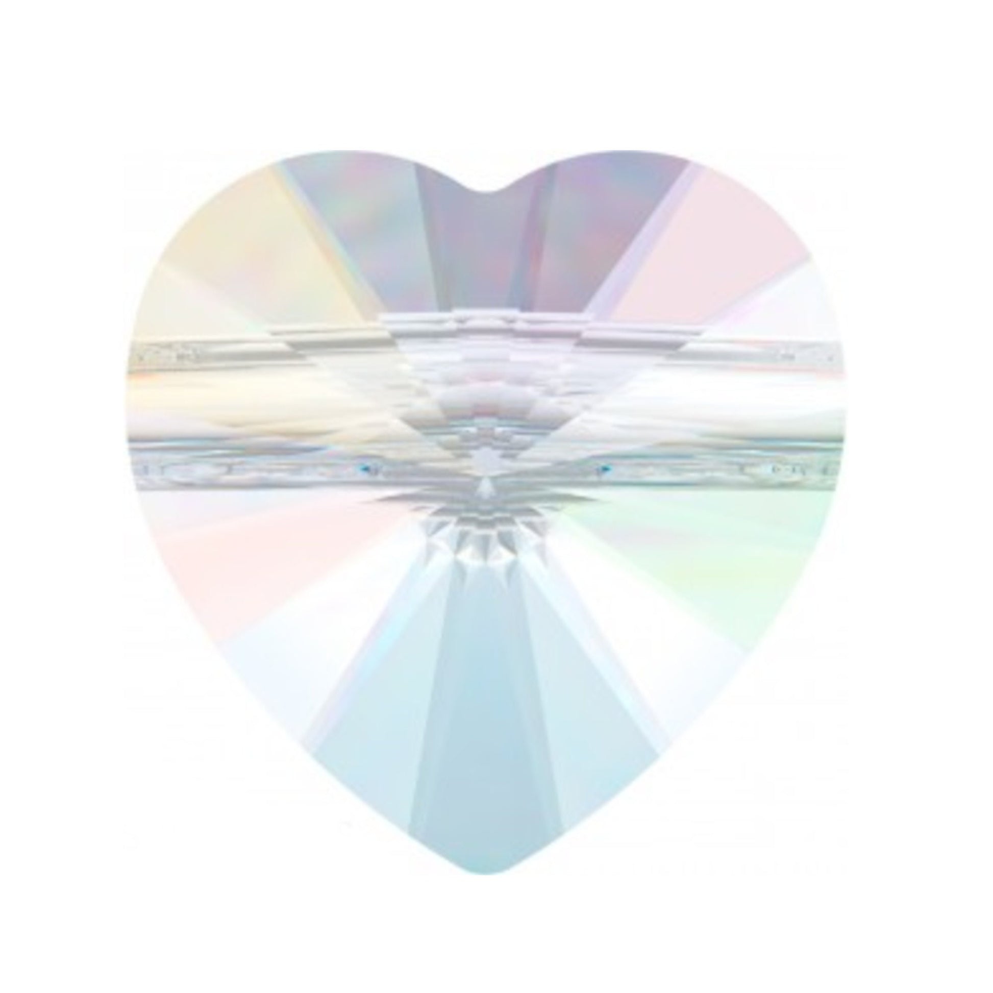 Heart Bead Large Hole Swarovski® 5942 Crystal 14MM