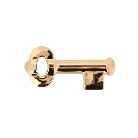 Key Pendant 6919 Swarovski® Crystal gold rose 2x 50mm