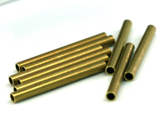 Raw Brass Tube 5x50mm (hole 3,8mm ) 1638