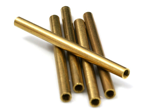 raw brass tube 5x70mm (hole 4mm M4 thread) 560