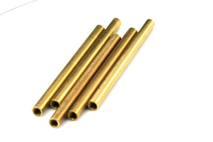 raw brass tube 5x70mm (hole 4mm M4 thread) 560