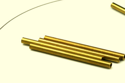 raw brass tube 5x70mm (hole 4mm M4 thread) 560