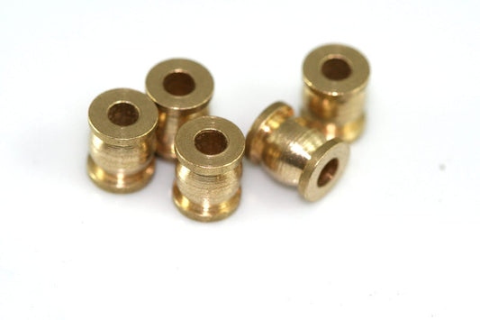 Spacer bead ,İndustrial brass Charms ,Raw Brass Cylinder 7x6mm (hole 2,8mm) ,Pendant,Findings bab2.8 OZ1531