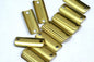 Curved rectangle 100 pcs Raw Brass 6x15mm 2 hole connector Charms ,Findings 614R-36 tmlp