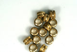 spacer bead 10 Pcs Raw Brass Cylinder 7x5mm (hole 5mm) industrial brass Charms,Pendant,Findings bab5 1448