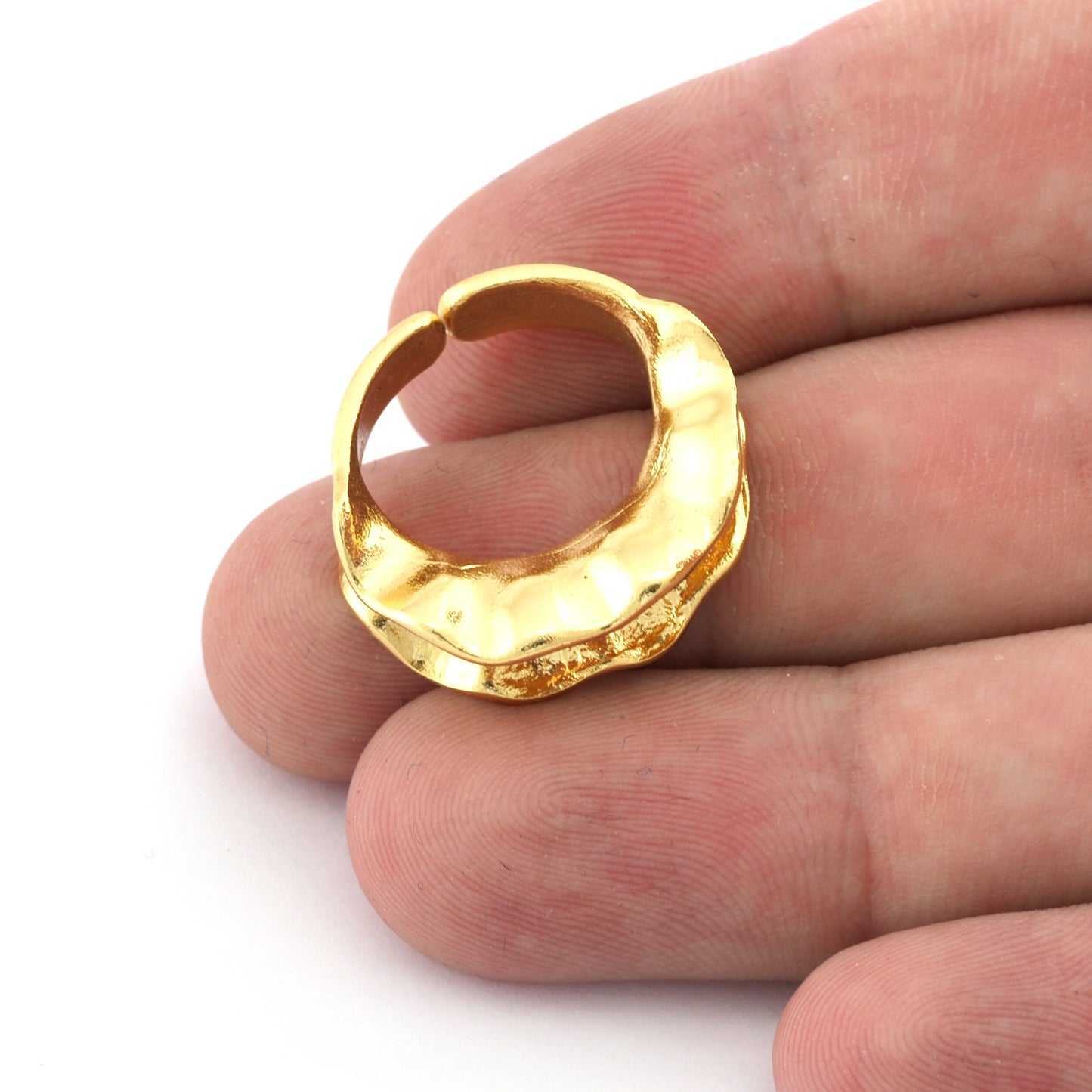 Peas pod ring,Resin Bezel Blank Adjustable Ring Raw Brass, Antique or Shiny silver and Shiny gold plated brass (7-8US inner size) OZ4240