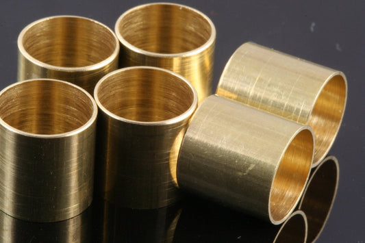 Raw Brass tube 12x11mm (hole 11mm) bab11 1298