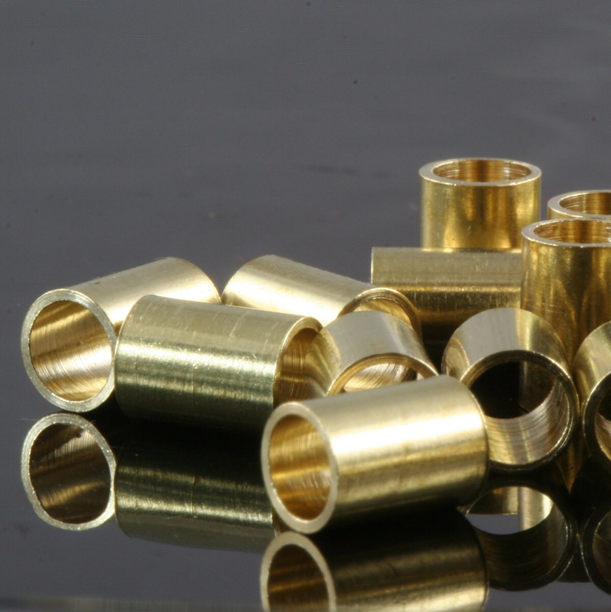 Raw brass tube 5x7mm (hole 4mm) ,findings spacer bead bab4 OZ1640