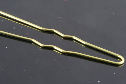 Brass Hair Pin 40 Pcs Raw Brass 60mm Hairpin Hair pins 18 gauge 1mm 1503