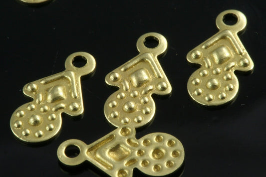 Drop Charms ,Findings 300 Pcs Raw Brass finding 6x10mm Raw Brass 914R-36 tmlp