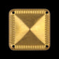 15 pcs raw brass square 27x27 mm raw brass 4 hole square raw brass charms ,raw brass findings 477R-39