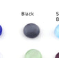 Round Cabochons 4mm Synthetic Cats Eye Glass Multi Color Cab166