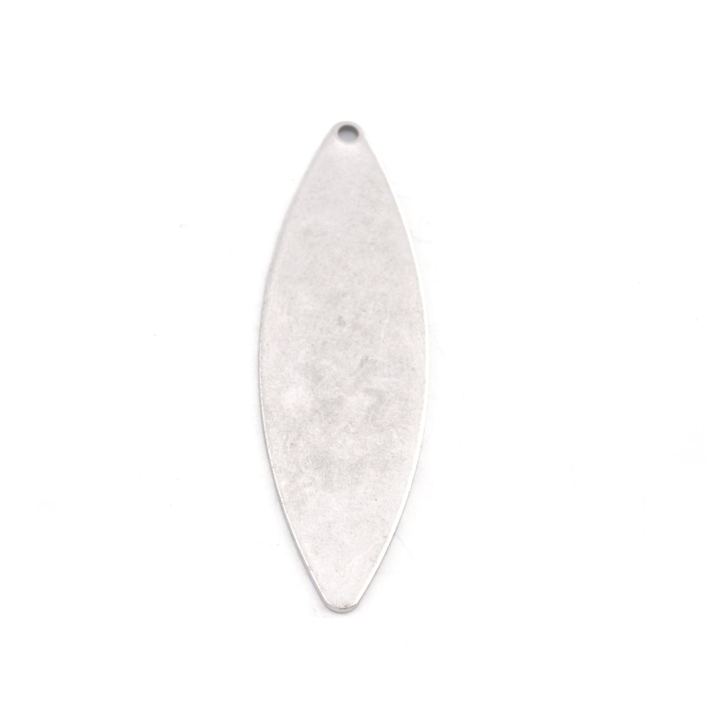 Marquise Antique Silver plated brass 55x16mm 1 hole necklace ,charms, ,findings 2171-430