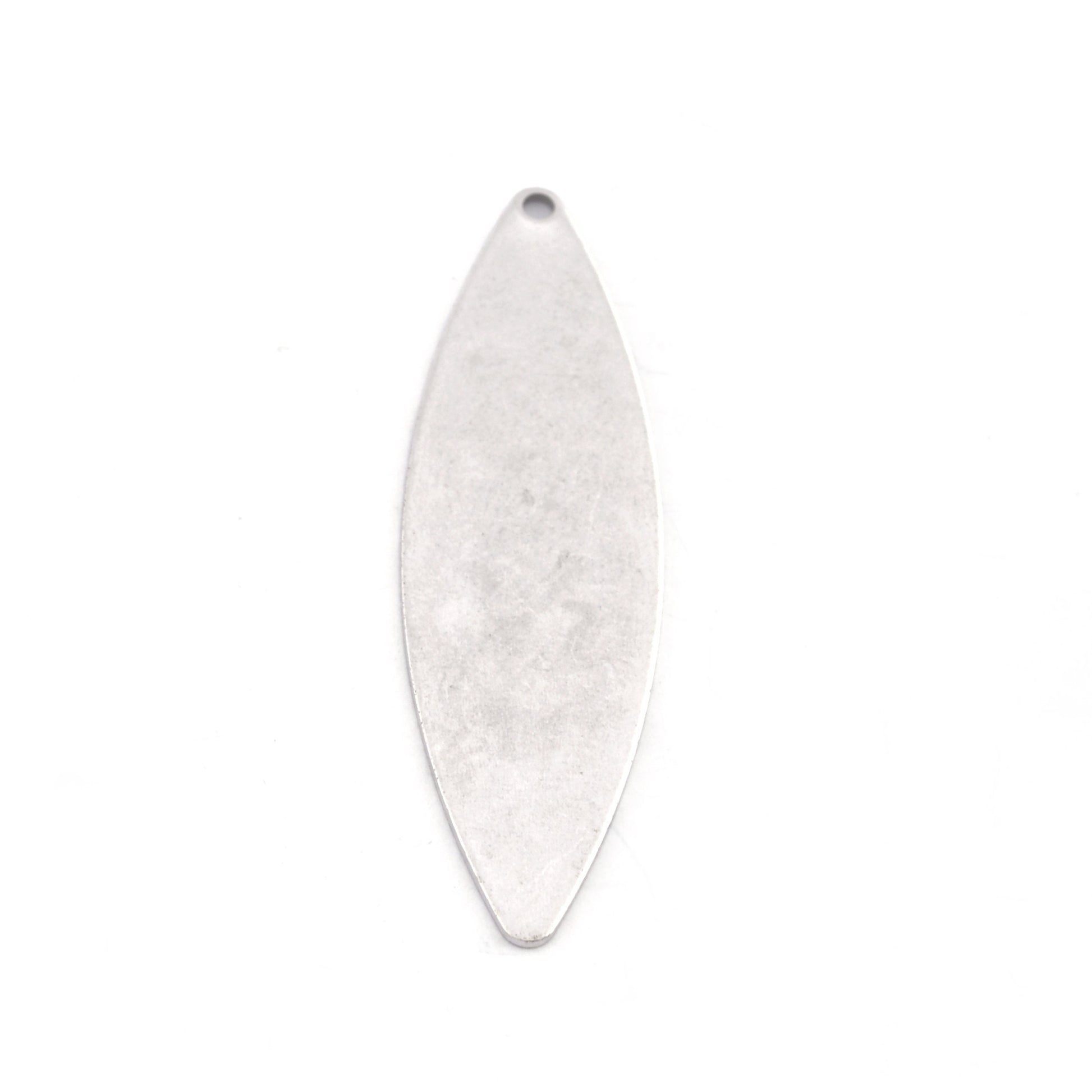 Marquise Antique Silver plated brass 55x16mm 1 hole necklace ,charms, ,findings 2171-430