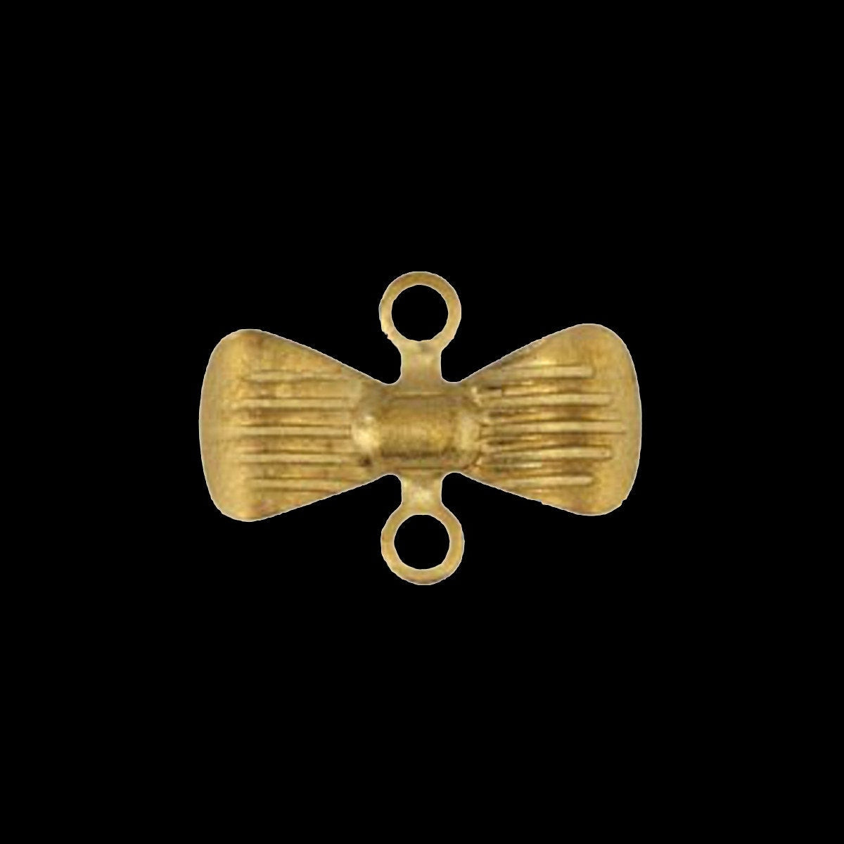 9x13mm raw brass bow tie shape charms,raw brass pendant,raw brass findings with 2 loop 469R-50 tmlp