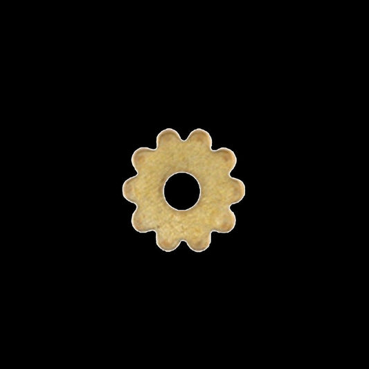 300 pcs 7mm raw brass middle hole textured circle raw brass charms ,raw brass findings 305R-27 tmlp