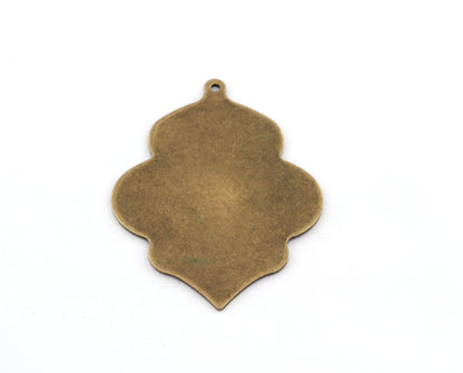 Leaf Charms, 38x49mm Antique Bronze plated brass 1 holes charms findings S188 AB