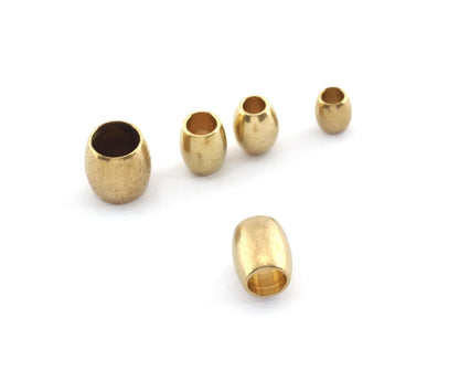 Barrel, Keg Beads Cylinder Jewelry Beads Raw Brass, Spacer Holder jewelry finding BAB5 -2,5 2119 1987 2055 2054 1925