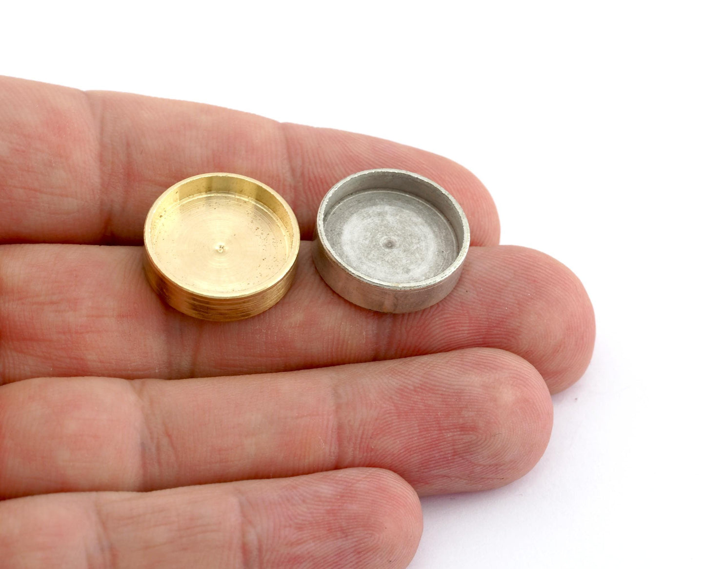 Round Disc blank setting findings 19x5,5mm finding 17mm blank 1406
