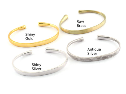 Text Bracelet , Name Bracelet Gold Silver Color Options (Adjustable ) LZR01