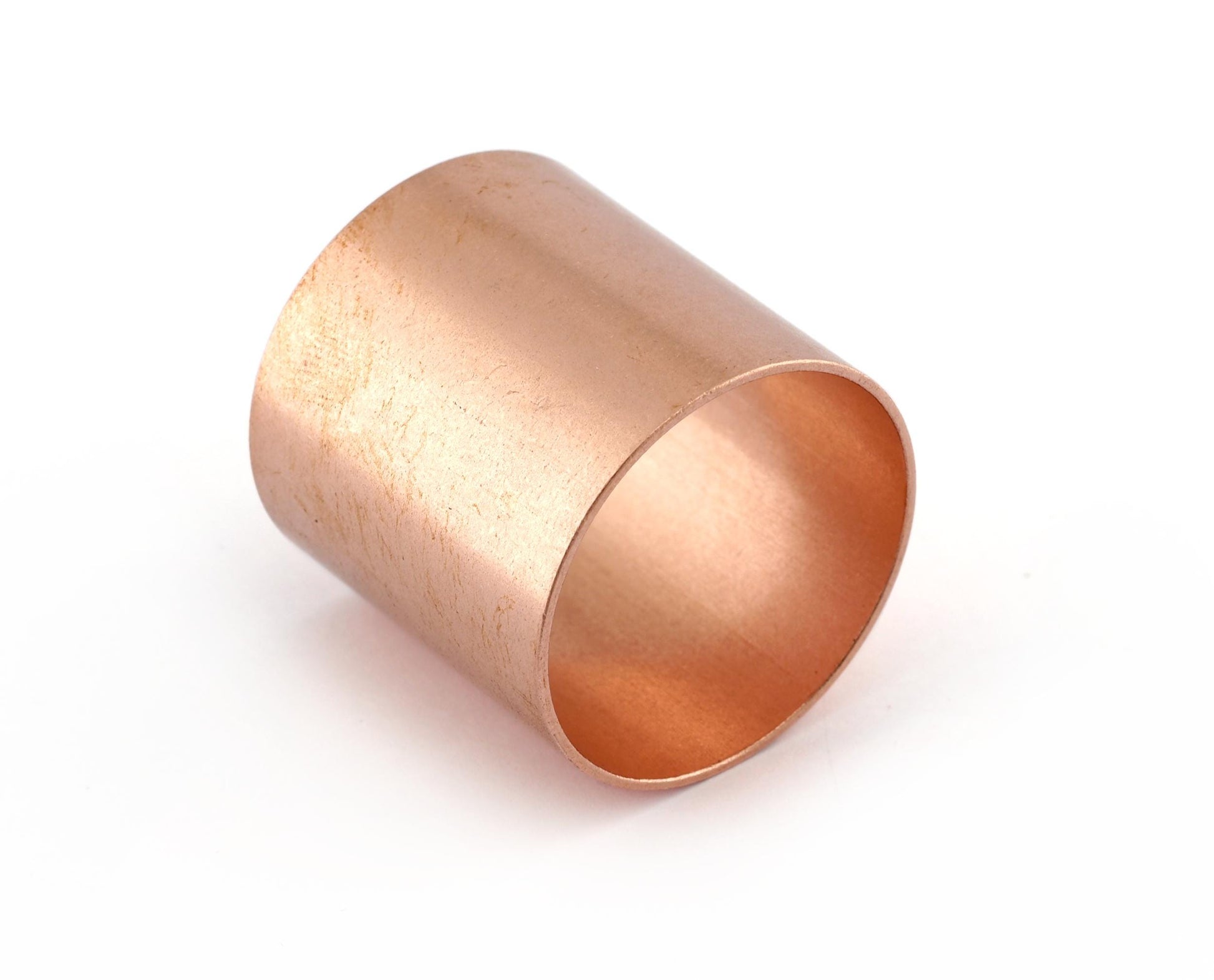 Cylinder copper tube 33x33mm home decoration, artistic designs, handmade furniture (30mm inner size) raw copper bab30 5601