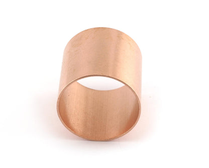 Cylinder copper tube 33x33mm home decoration, artistic designs, handmade furniture (30mm inner size) raw copper bab30 5601