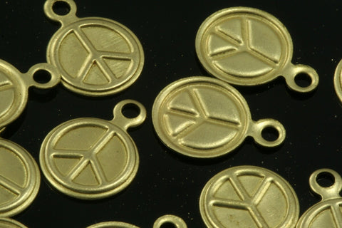 raw brass peace 300 pcs 8mm shape,raw brass charms,pendant, raw brass findings 944R-60 tmlp