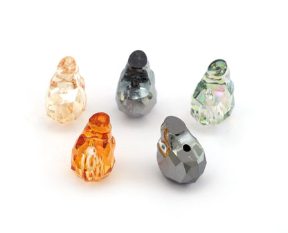 Skull beads 5750 Swarovski® 14mm with a hole in the middle Multi Colors Cab153