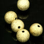 6 pcs 16mm hole 13 gauge 1,8mm stardust raw brass spacer bead , findings bab1.8 435