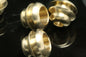 brass end caps 10 pcs raw brass 13x11mm (hole 7.2mm 4.5mm) industrial 1002R ENC7