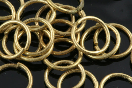 Open jump ring 40 pcs 19mm 15 gauge( 1,5mm)US5.5 raw brass jumpring JR1915-34 1183R