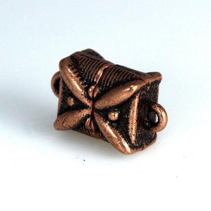 Magnetic Clasp Bracelet Necklace Clasp 1 strands 9mm 0,35" antique copper tone alloy MCL AC1193