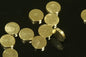 20 pcs 6mm thickness is 1mm gold plated round coin shape brass gold plated brass 731 tmlp