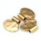 2 pcs 24x22mm (4mm hole) gold plated alloy finding charm pendant 1326