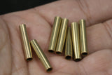 Raw Brass Tube 4x20mm (hole 2.8mm 9 gauge) industrial raw brass,raw brassPendant,Findings spacer bead 1472