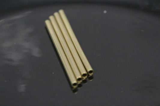 Raw Brass Tube 4x100mm (hole 2.8mm 9 gauge) industrial raw brass,raw brassPendant,Findings spacer bead 1479