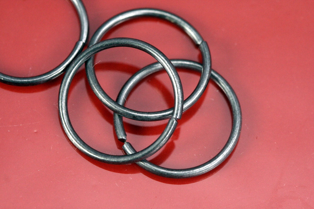 Open jump ring 100 pcs 15mm 17 gauge ( 1.2mm ) gunmetal tone brass 1517-42JG 1178GM