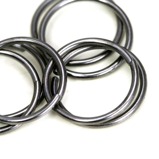 20mm US6.5 15 gauge( 1,5mm ) Open jump ring brass Gun Metal Tone jumpring 2015JG-36 1185GM