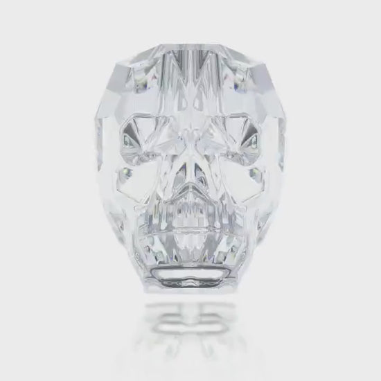 Skull bead 5750 Swarovski®  crystal golden shadow (gsha) 19mm 2479