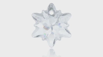 The Edelweiss Pendant 6748 Swarovski® blue shade 18mm oz267