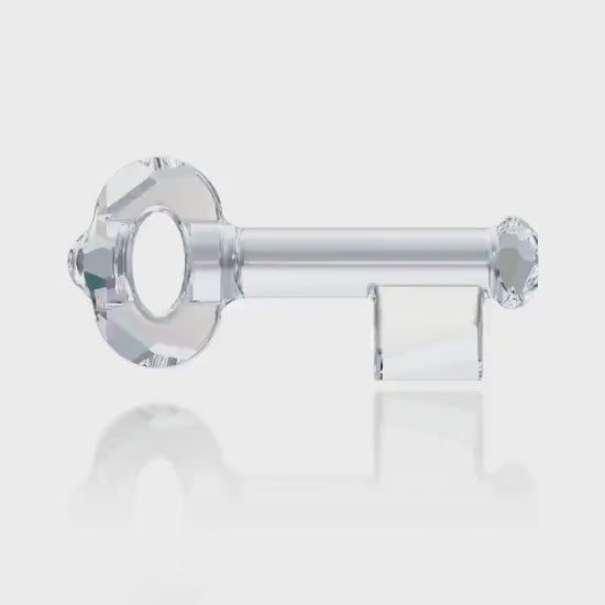 Key Pendant 6919  Swarovski® Crystal bronze shade 50mm