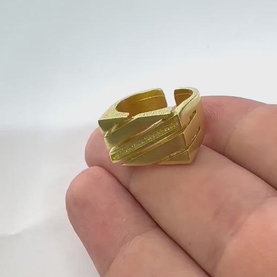 Slides Ring Adjustable Resin Blank - Raw brass - shiny silver - antique silver - shiny gold - plated (8 US Adjustable ) 18x1.3mm Blank  5380