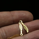 Raw Brass 16mm textured 1 hole pendant Charms ,Findings 905R-32 tmlp