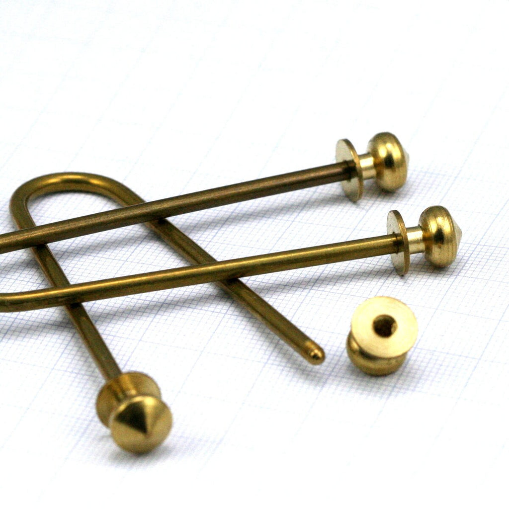bendable barbell, 75mm 3mm bar, pendant, industrial design bb3-86 1370R