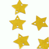 raw brass star 12mm connector 2 hole charms ,findings 1601R