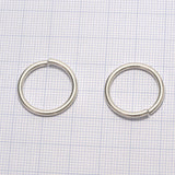 Open jump ring Aprx. 21mm 12 gauge( 2mm )US6.5 silver plated brass jumpring 2112JR-60 1515S