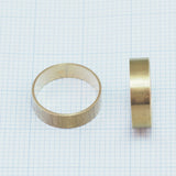 Raw Brass Tube Bead 14x4mm 0,55"x0,16" (Inner 12,7mm 0,5")  bab12 1216R