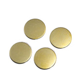 Circle   25mm Raw brass findings stampings 1976R-630